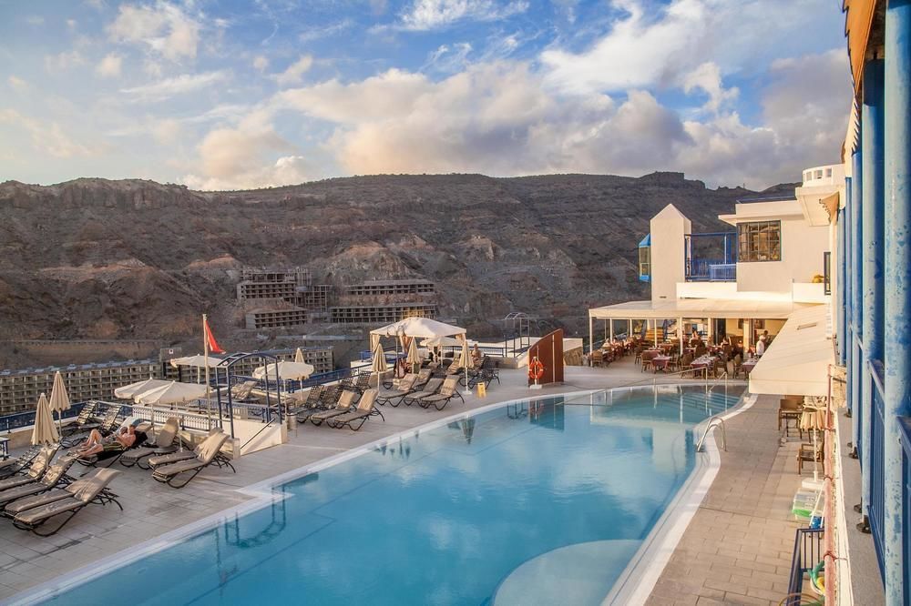 Club Cala Blanca Aparthotel Taurito Exteriör bild